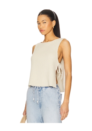 Free People x free-est Lizzie Sweater Top In Summer Sand in Beige. Size M. Also in L, S, XL, XS.
