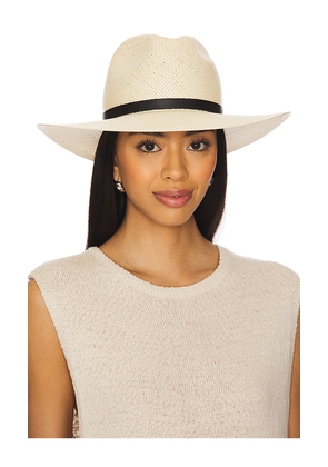 Janessa Leone Lyra Hat in Neutral. Size M. Also in S.