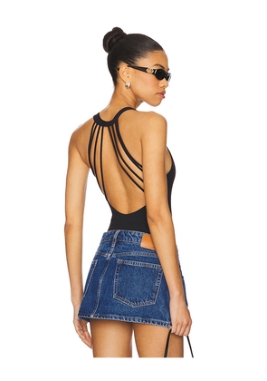 Free People Sydney Halter Bodysuit in Black. Size S. Also in L, M, XL, XS.