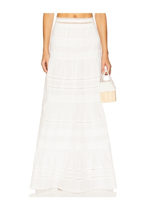 House of Harlow 1960 x REVOLVE Felicity Maxi Skirt in White. Size M. Also in L, XL.