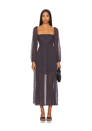 Free People Malina Maxi Dress in Charcoal. Size XS. Also in S.