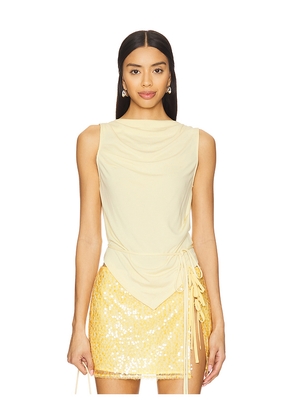 Geel Portia Top in Yellow. Size XS. Also in L.