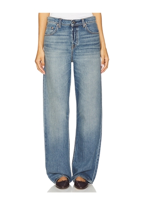 GRLFRND Bella Low Rise Boyfriend Jeans in Blue. Size 24. Also in 23, 25, 26, 27, 28, 29, 30, 31, 32.