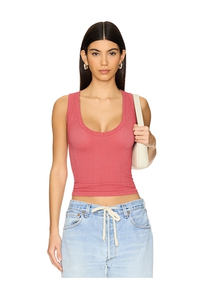 Free People x Intimately FP Clean Slate Tank in Red. Size XL. Also in L.