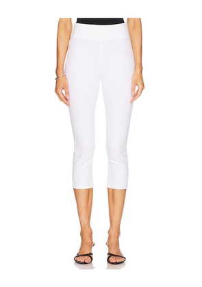 FRAME Jetset City Capri Pant in White. Size 2. Also in 0.