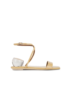 Jeffrey Campbell Foretell Sandals in Nude. Size 7.5. Also in 6, 8.