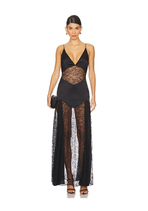 House of Harlow 1960 x REVOLVE Izrah Gown in Black. Size XL. Also in M.