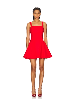 SIMKHAI Sadie Sleeveless Mini Dress in Red. Size 0. Also in 00, 10.