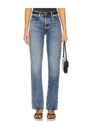 FRAME The Vertical Jeans in Blue. Size 28. Also in 32, 33, 34.