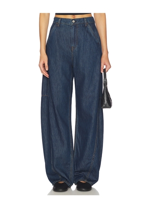 GRLFRND Harvey Twisted Carpenter in Blue. Size 26. Also in 29, 30.