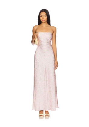 For Love & Lemons Carla Maxi Dress in Pink. Size M. Also in L.