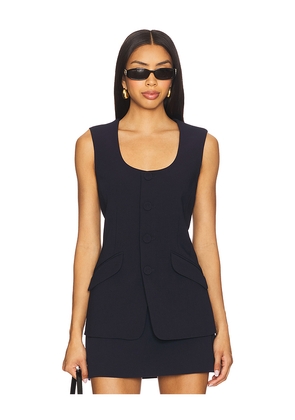 Favorite Daughter The Diana Vest in Navy. Size M. Also in XS, S, L.