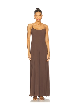 House of Harlow 1960 x REVOLVE Joyce Maxi Dress in Chocolate. Size M. Also in L, S, XL, XS.