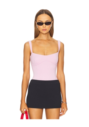 Good American Sculpting Sweetheart Tank Bodysuit in Pink. Size M. Also in L, XXXL/3X.