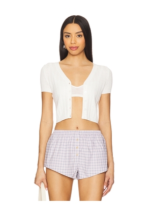 Free People x Intimately FP Cassie Cardi in White. Size M. Also in L.