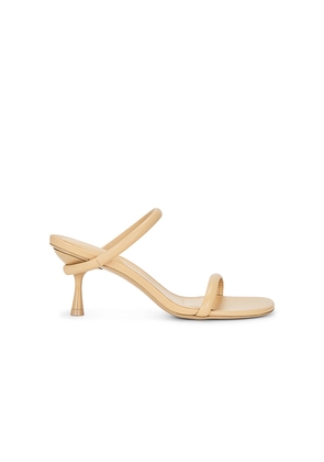 SIMKHAI Siren Sandal in Nude. Size 38. Also in 36.