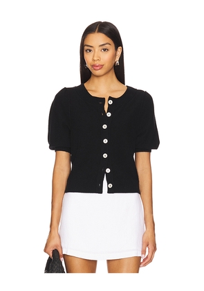 Free People Isla Solid Cardi in Black. Size M. Also in XS, S, L.