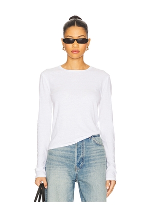 Free People x We The Free Nova Tee Long Sleeve In Ivory in Ivory. Size M. Also in XS, L, XL.