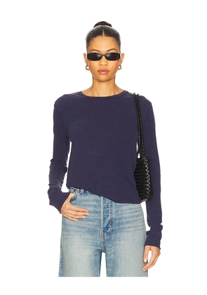 Free People x We The Free Nova Tee Long Sleeve In Peacoat in Navy. Size M. Also in XL.