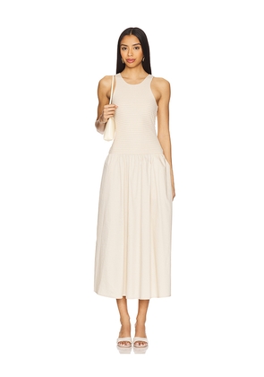 HEARTLOOM Malibu Dress in Beige. Size M. Also in L, XL.