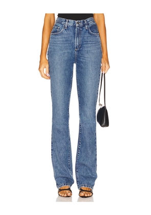 Favorite Daughter The Valentina Boot Super High Rise Jeans in Blue. Size 25. Also in 28, 29.