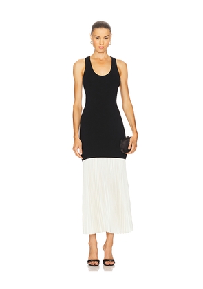 SIMKHAI Zaden Midi Dress in Black. Size M. Also in XS, S, L.