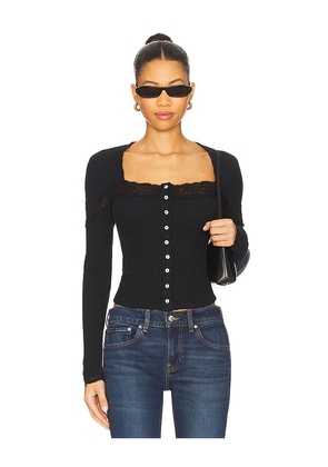Free People Lets Party Cardi in Black. Size S. Also in L, M.