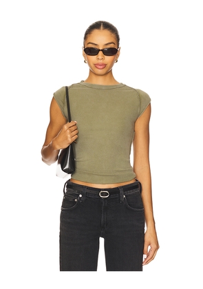 Free People Ever Had Tee in Army. Size M. Also in L, S, XL, XS.