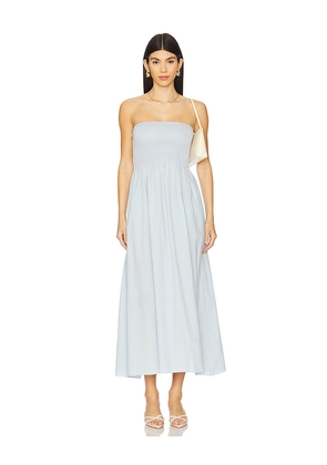 FAITHFULL THE BRAND x REVOLVE Madella Midi Dress in Baby Blue. Size XL. Also in L.