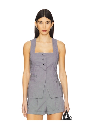 FAITHFULL THE BRAND x REVOLVE Maya Vest in Black. Size S. Also in XS, L, XL.