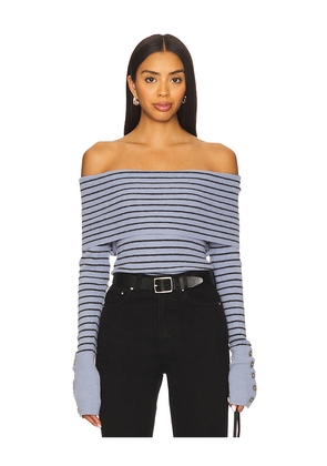 Free People Evergreen Sweater in Baby Blue. Size S. Also in XL.