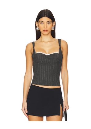 I.AM.GIA Marrion Corset in Grey. Size M. Also in L, XL.