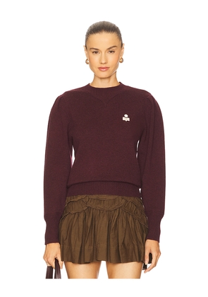 Isabel Marant Etoile Kelaya Sweatshirt in Burgundy. Size 40/8. Also in 34/2.