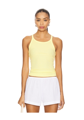 James Perse Ribbed Cami Tank Top in Yellow. Size 1. Also in 0.