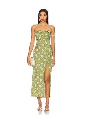 HEARTLOOM Millie Dress in Green. Size M. Also in XS, S, L.