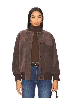 HEARTLOOM Fuji Jacket in Brown. Size M. Also in XS, S, L, XL.