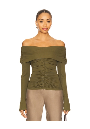 House of Harlow 1960 x REVOLVE Suki Top in Olive. Size M. Also in XS, XXS, S, L, XL.