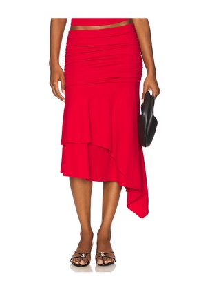 Feners Gresca Skirt in Red. Size L. Also in XS.