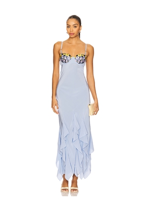 fleur du mal Eden Gown in Baby Blue. Size 10. Also in 4, 8.