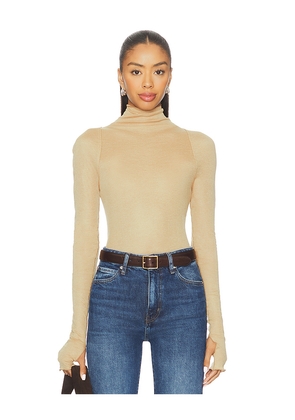 Free People Close To Home Layering Top in Tan. Size M. Also in XS, L, S, XL.