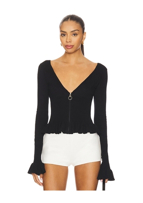 I.AM.GIA Raven Knit Top in Black. Size L. Also in M.