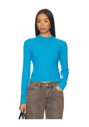 Free People Even After Pullover in Blue. Size M. Also in L, S, XL, XS.