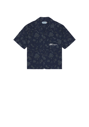 Honor The Gift Indigo Floral Camp Shirt in Navy. Size XXL/2X. Also in M.