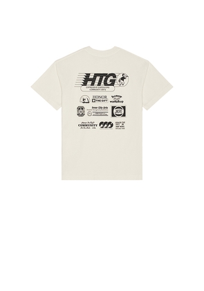 Honor The Gift Paint Works Tee in Cream. Size S. Also in L, XL/1X, XXL/2X.