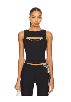 I.AM.GIA Novena Top in Black. Size M. Also in XXS, XS, S.