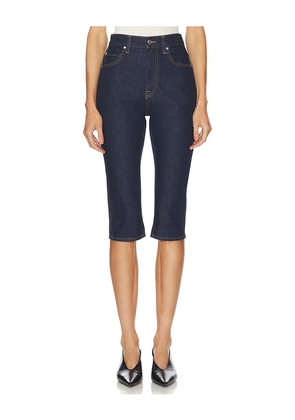 GRLFRND Zoe Capri in Blue. Size 26. Also in 27, 28, 31.