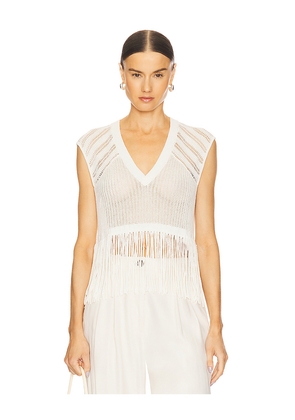 IRO Polly Top in White. Size M. Also in L.