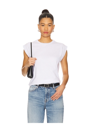 GRLFRND Muscle Tee in White. Size S. Also in M, XL.