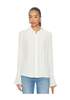 Free People Melrose Top in White. Size M. Also in L, S, XS.