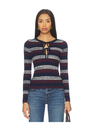 HEARTLOOM Clarice Sweater in Blue. Size XL. Also in XS, S.